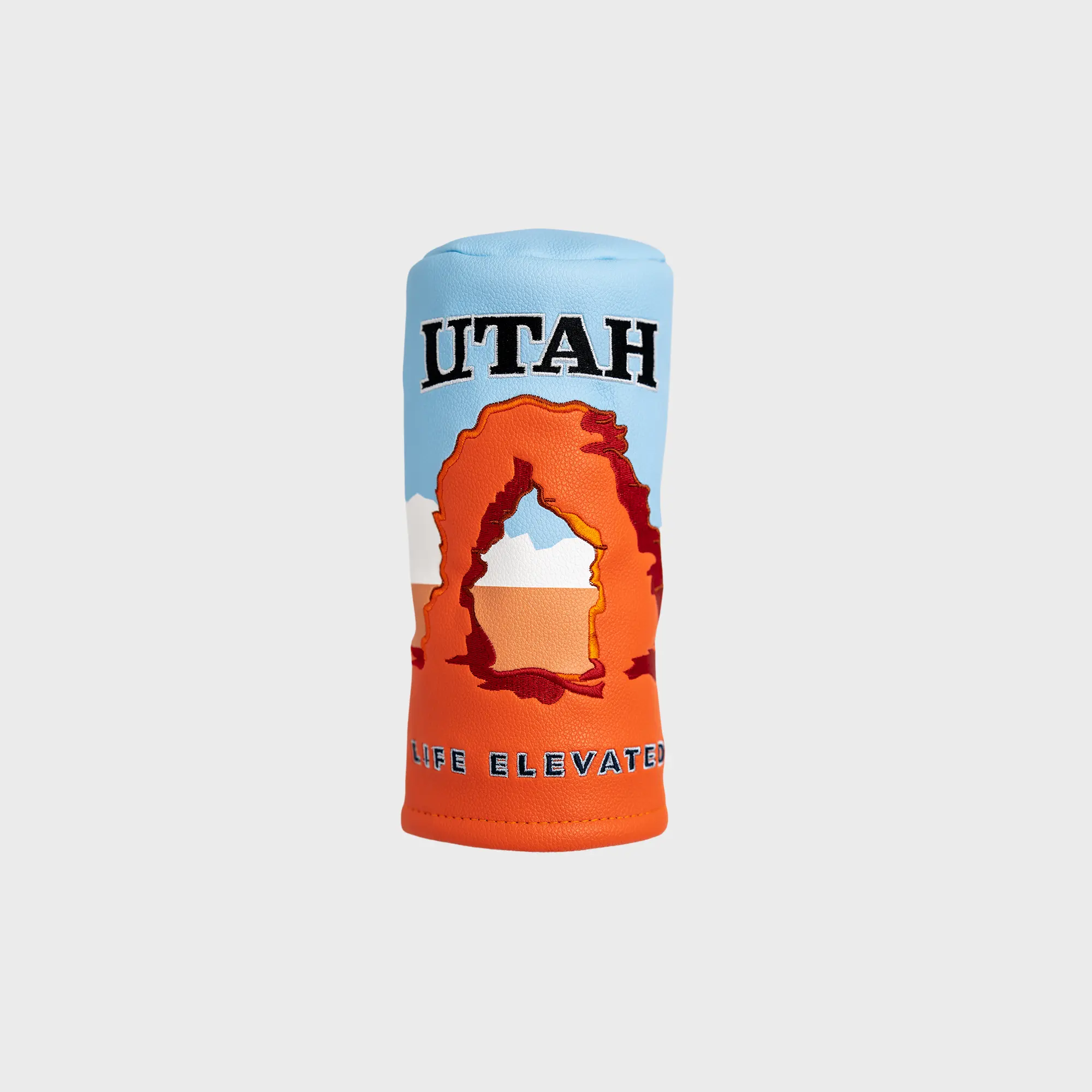 Life Elevated Fairway Wood Headcover | Premium Life Elevated License Plate Headcover