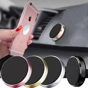 Magnetic Car Phone mobile Holder Universal Car Phone Stand for iPhone Xiaomi Huawei Samsung Dashboard Wall Mounted Car Magnet Sticker magnetic phone mount Magnetic Universal Car Mount Charger phone holder chest mount