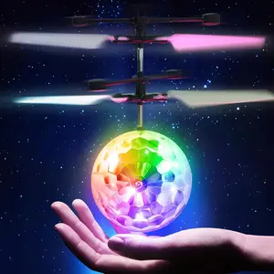 Flying Orb Ball, Rechargeable Flying Ball Toy with Remote, Light Up Orbiter Indoor Outdoor Christmas Toys Gifts for Birthday Boys Girls Ages 6 7 8 9 10+ Year Old