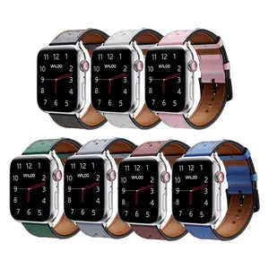 Waloo Breathable Leather Band For Apple Watch