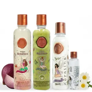 Botanical Ritual Kit Keratin & Post-Curly Treatment Shampoo Onion 250ml Organica Botanico Cebolla