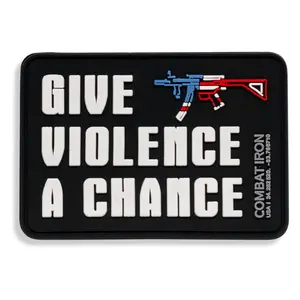 Give Violence A Chance PVC Patch