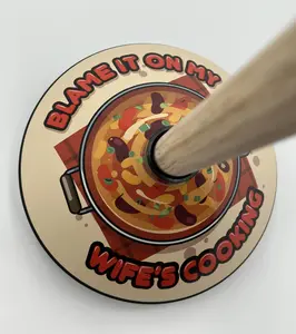 Blame It On My Wife's Cooking Toilet Plunger - makes a great gag gift, prank or joke for your significant other!