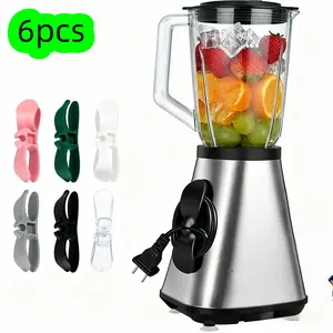 6pcs Kitchen and office dual-purpose wire clip: Integrated storage and organization for air fryers, coffee makers, and other equipment cables