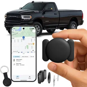 Mini GPS Tracker for Cars with Strong Magnet Weatherproof Case Real Time Minitracker Device Best Hidden Magnetic Locator No Monthly Fee Wireless Key Finder Works with Apple Find Never Lose