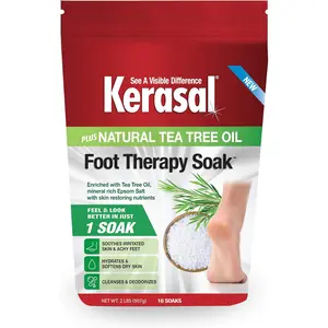 Kerasal Foot Therapy Soak, Foot Soak for Achy, Tired and Dry Feet, 2 lbs