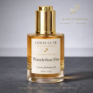 Sagittarius Long-Lasting Eau de Parfum, Fragrant Daily Wear Scent for Adults perfume oil
