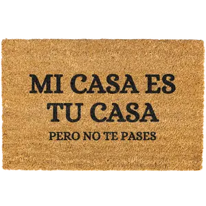 Mi Casa Es Tu Casa Pero No Te Pases doormat, Welcome Mat, Funny