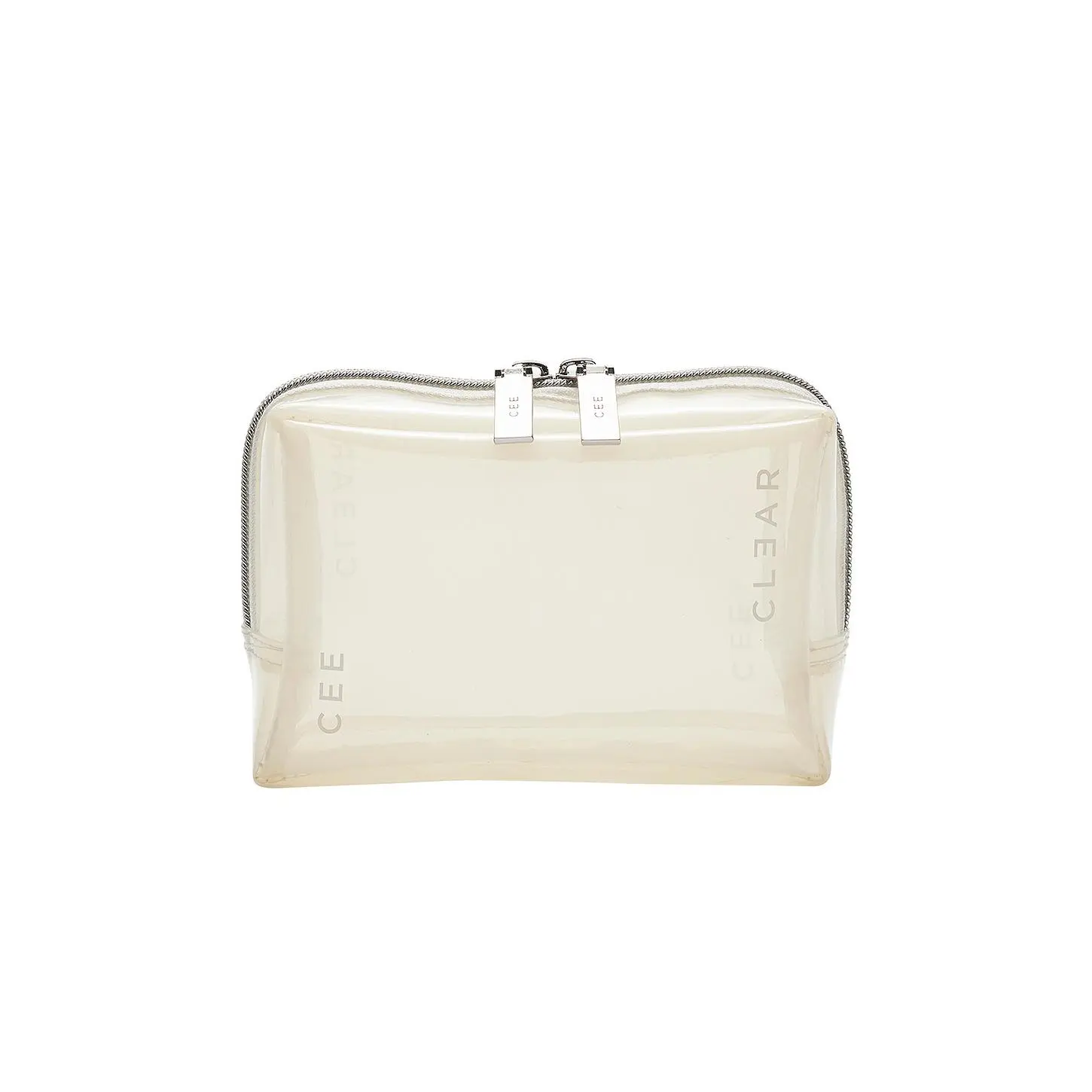 CEE CLEAR Mini Cosmetic Case in Milky