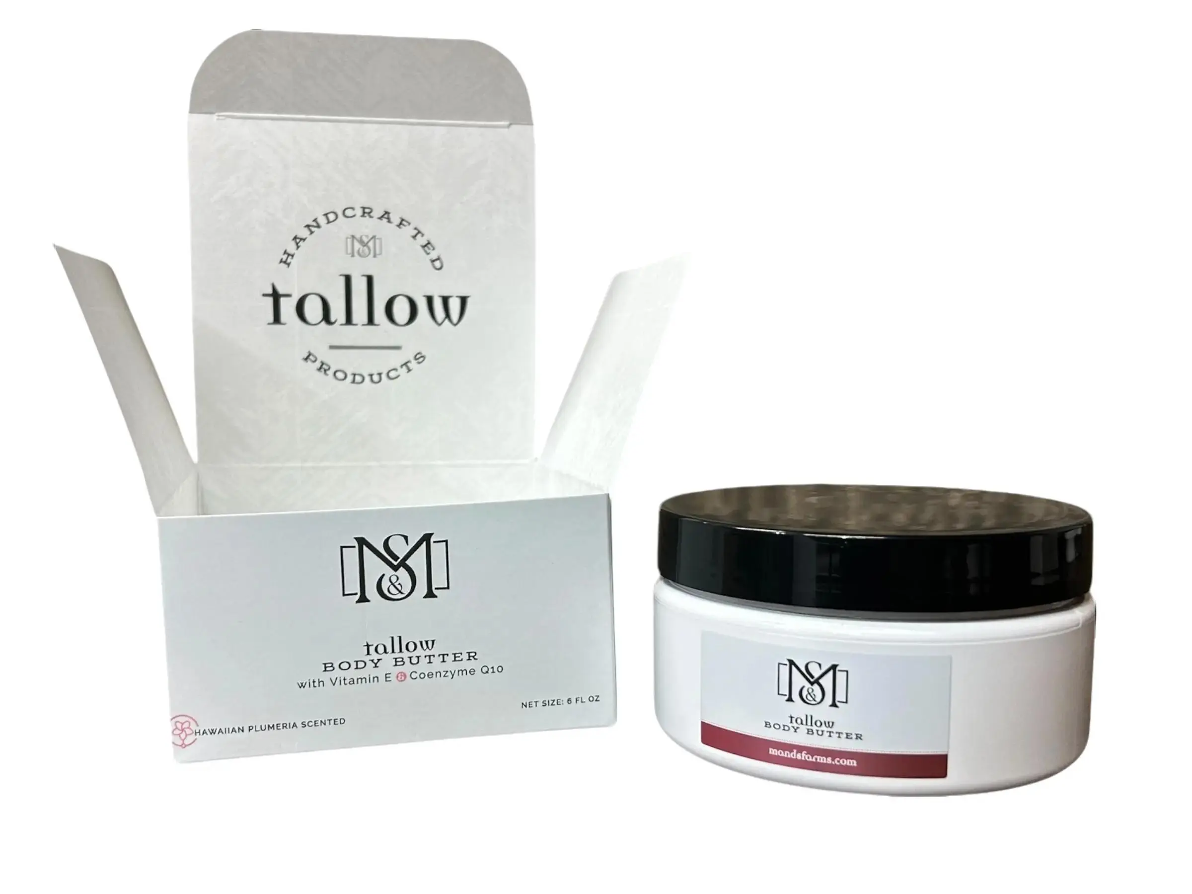 M&S Premium Tallow Body Butter-Farm Made-Age Defying Moisturizers Skin Repair