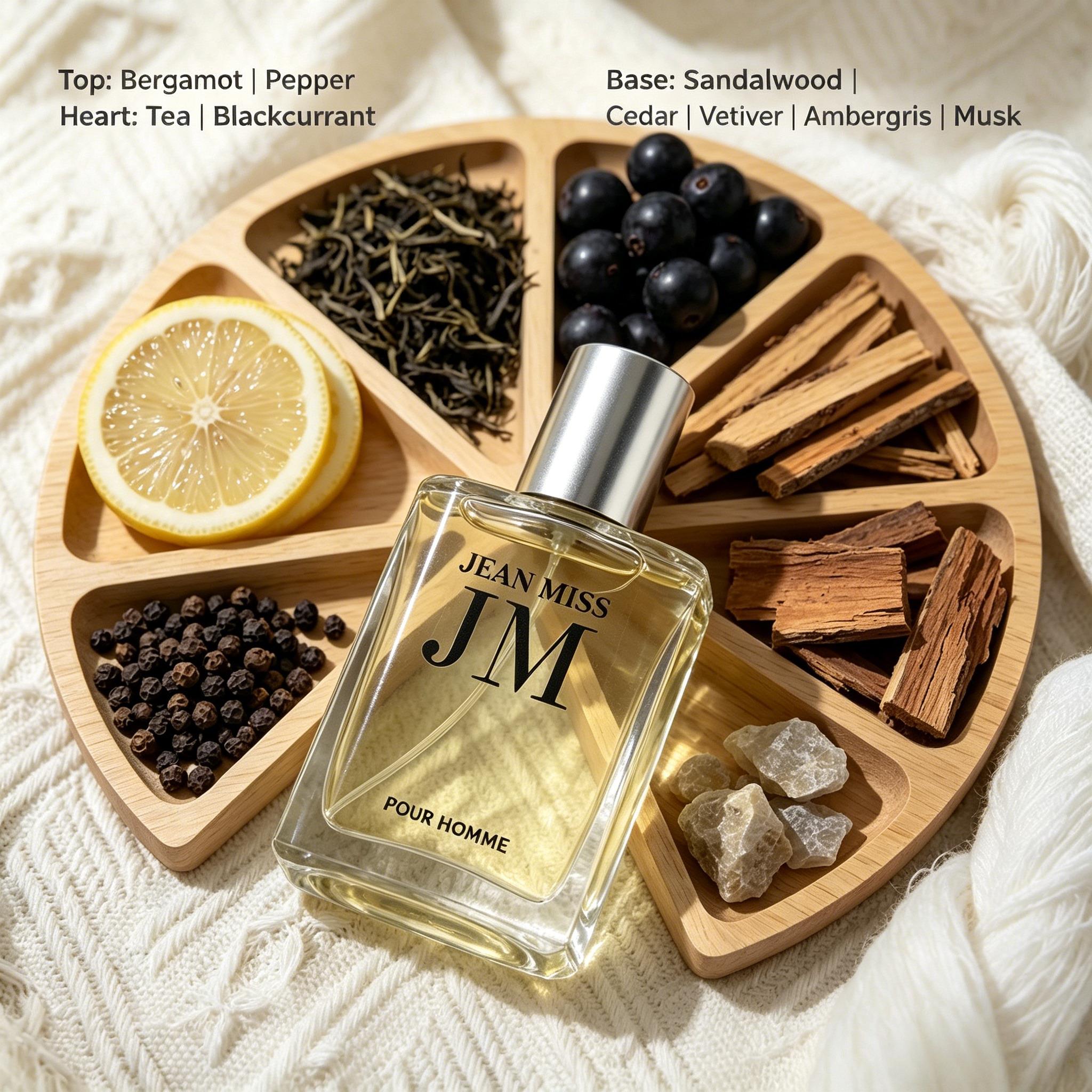 JEAN MISS 3x30ML, Men's 3 Counts Cologne Gift Set, Long Lasting Eau De Toilette Fragrance, Daily Use Scent for Men, Perfume Para Hombres, Vanilla Perfumes, Gift for Boyfriend & Father, Cologne Discovery Set, Summer Travel Perfume Set, curations