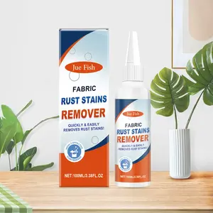 Jue Fish Fabric Rust Remover, Gentle Formula Protects Clothes, Removes Stains, Softens Fabric Like New, Clothing Care Essential