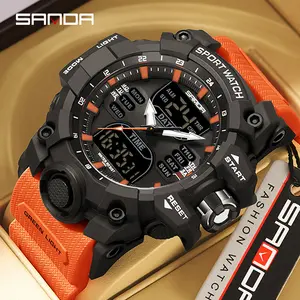 Field-Ready Multifunction Watch |   Luminous, Stopwatch, Alarm, Countdown |   Designed Outdoor Adventures outdoorfun Casual Waterproof Open Dial Rose Gold Crystal Touch Screen