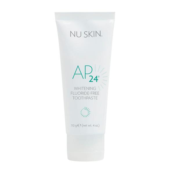 Nu Skin AP 24 Whitening Fluoride-Free Toothpaste Gentle Peroxide-Free Formula for a Brighter Smile Stain Removal 24-Hour Fresh Breath Gel Oral Anti Plaque Radiant