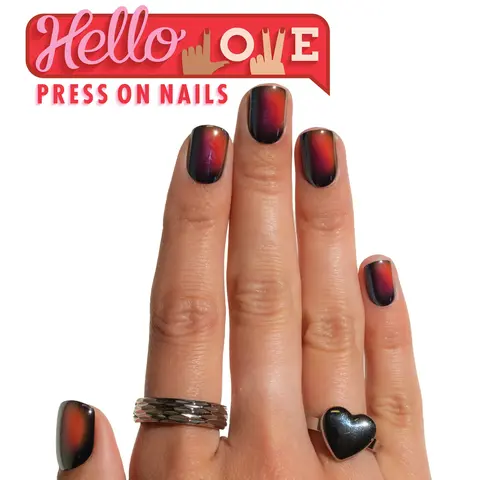 Hello Love Press-On Nails: Holiday Collection