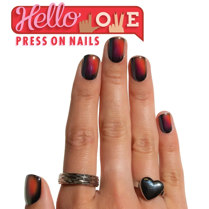 Hello Love Press-On Nails: Holiday Collection