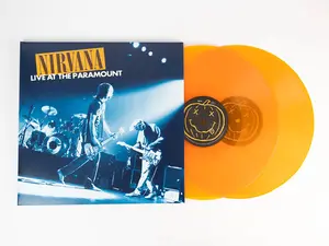 NIRVANA - LIVE AT THE PARAMOUNT (Double Transparent Orange Colored Vinyl) (2LP)