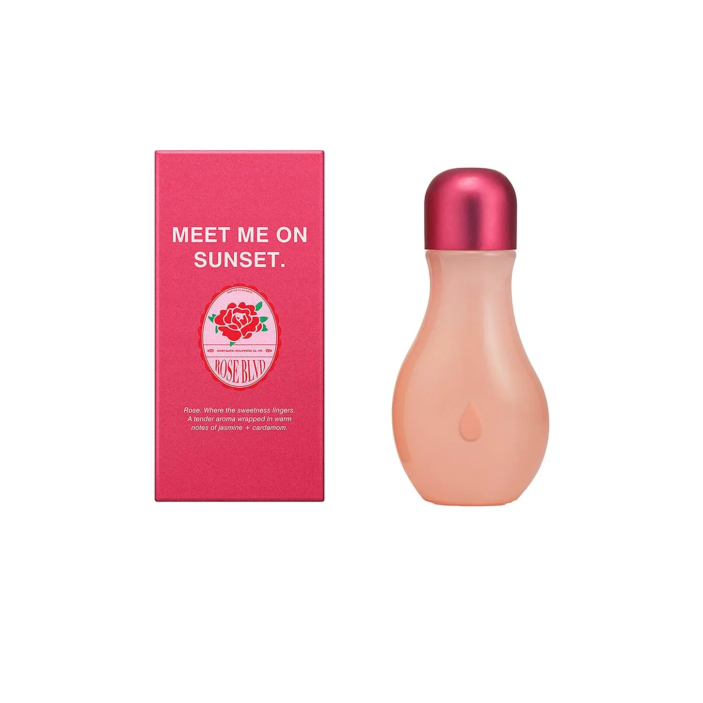 Droplet Boost Reed Diffuser, Rose Scent Home Fragrance with Fig Leaf Aroma for Home Care Supplies