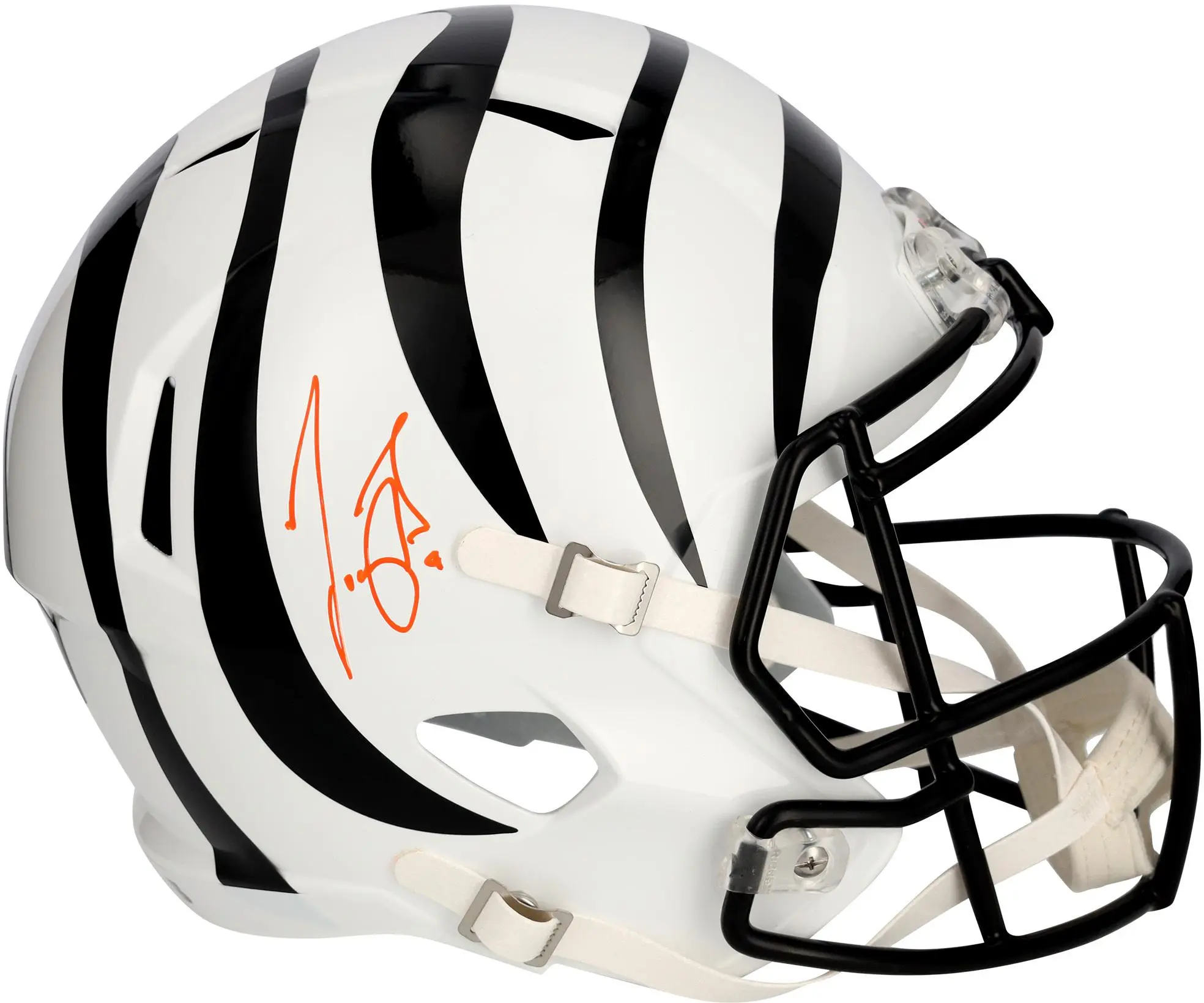 Joe Burrow Cincinnati Bengals Autographed 2022 Alternate Riddell Speed Replica Helmet - Fanatics Authentic Certified