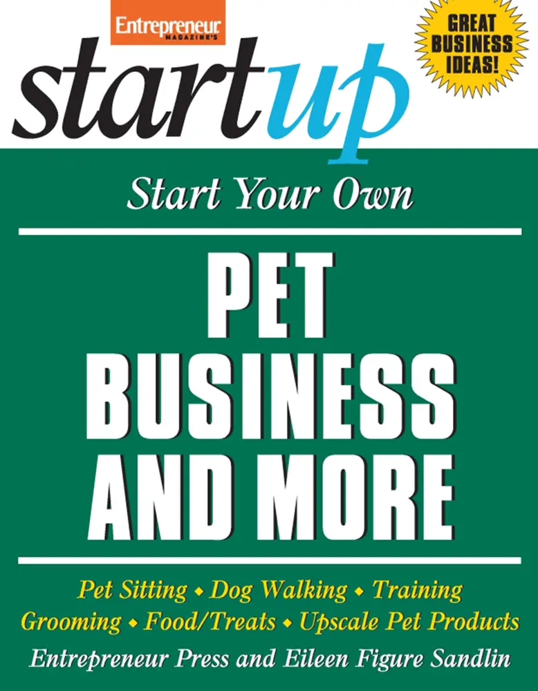 USED Book - Start Your Own Pet Business and More: Pet Sitting, Dog Walking, Training, Grooming, Food/Treats, Upscale Pet Products by Entrepreneur Press (Paperback) - english