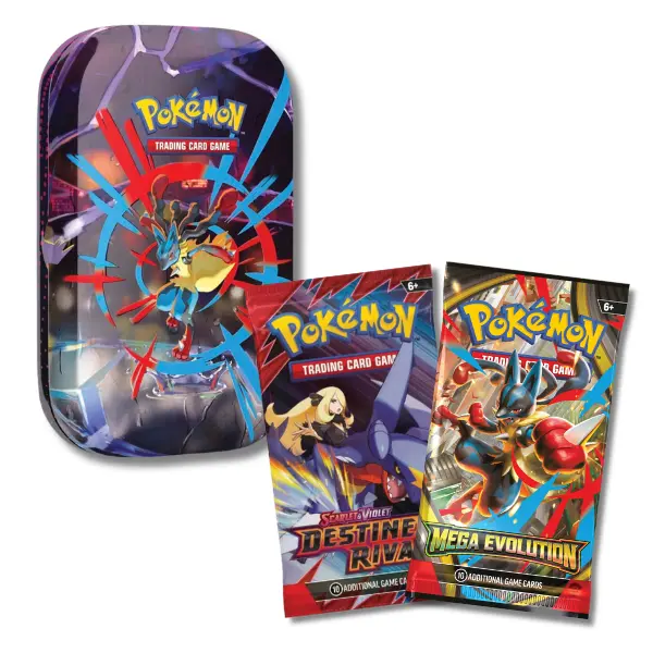 Mega Heroes Mini Tin - 2X Packs - Rip or Ship (Tin NOT Included)