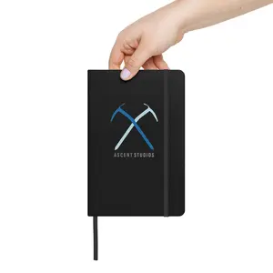 Ice Axes Hardbound Notebook