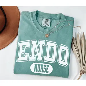 Comfort colors Endo Nurse Shirt Nurse Endoscopy Shirt Cute Endo Nurse Squad Nurse Appreciation Nursing Student Shirt Endo Nurse Gift R896EndosNurse