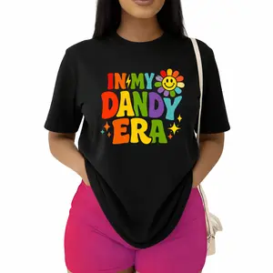 in My Dandy Era Funny Dandy’s Vibes Retro Color Aesthetic T-Shirt