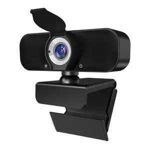 Webcam for PC – 1080P/2K/4K PDAF USB Computer Camera with Built-in Privacy Cover, Dual Noise-Reducing Microphones, Plug & Play, Auto White Balance & PDAF Autofocus (4K Model), for Zoom, Teams, Streaming & Video Calls