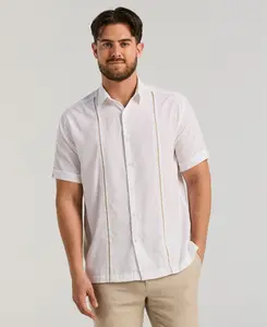 Panel Shirt - Contrast Stitching
