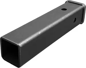 RETURE 12" Length Weld-On Raw Steel Trailer Hitch Receiver Tube, 2 inch x 2 inch Standard Fit Hitch, Raw Finish