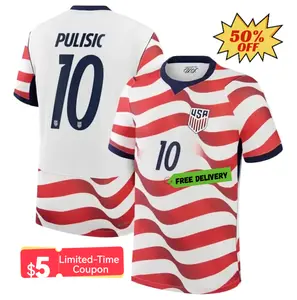 26 27 USMNT Team Christian Pulisic-Premium Breathable Customizable Short-Sleeve Top PULISIC 10 McKENNIE 8 MUSAH 6 BALOGUN 20 PEPI 9