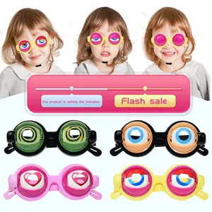 Funny Novelty Glasses with Winking Eye Mechanism, Casual Style Decorative Eyewear for Selfies, Perfect Gag Gift for Friends, Party Favor, Party Supplies