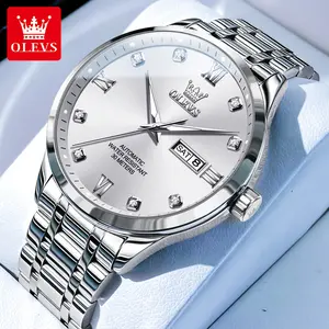 OLEVS Brand Men's Watch - Flagship Dual Calendar, Automatic Mechanical Design, High-End Business Men's Product