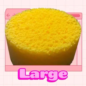 Natural Textured Sponge L- Multiuse for ASMR and DIY Projects