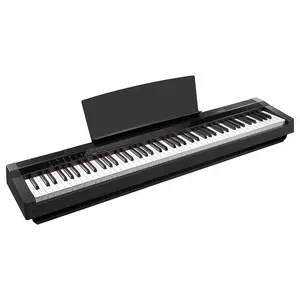 STRICH Digital Piano 88 Key Full Size Weighted Keyboard, Hammer-Action Portable Electric Piano For Beginner Adults,Bundle With Sustain Pedal, Piano Stickers, Music Rest, Black, SDP-P7