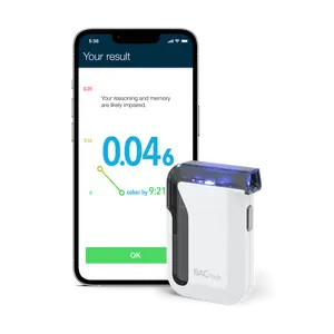 BACtrack Mobile Smartphone Breathalyzer | Professional-Grade Accuracy | Wireless Bluetooth Connectivity | Compatible w/ iOS & Android Devices
