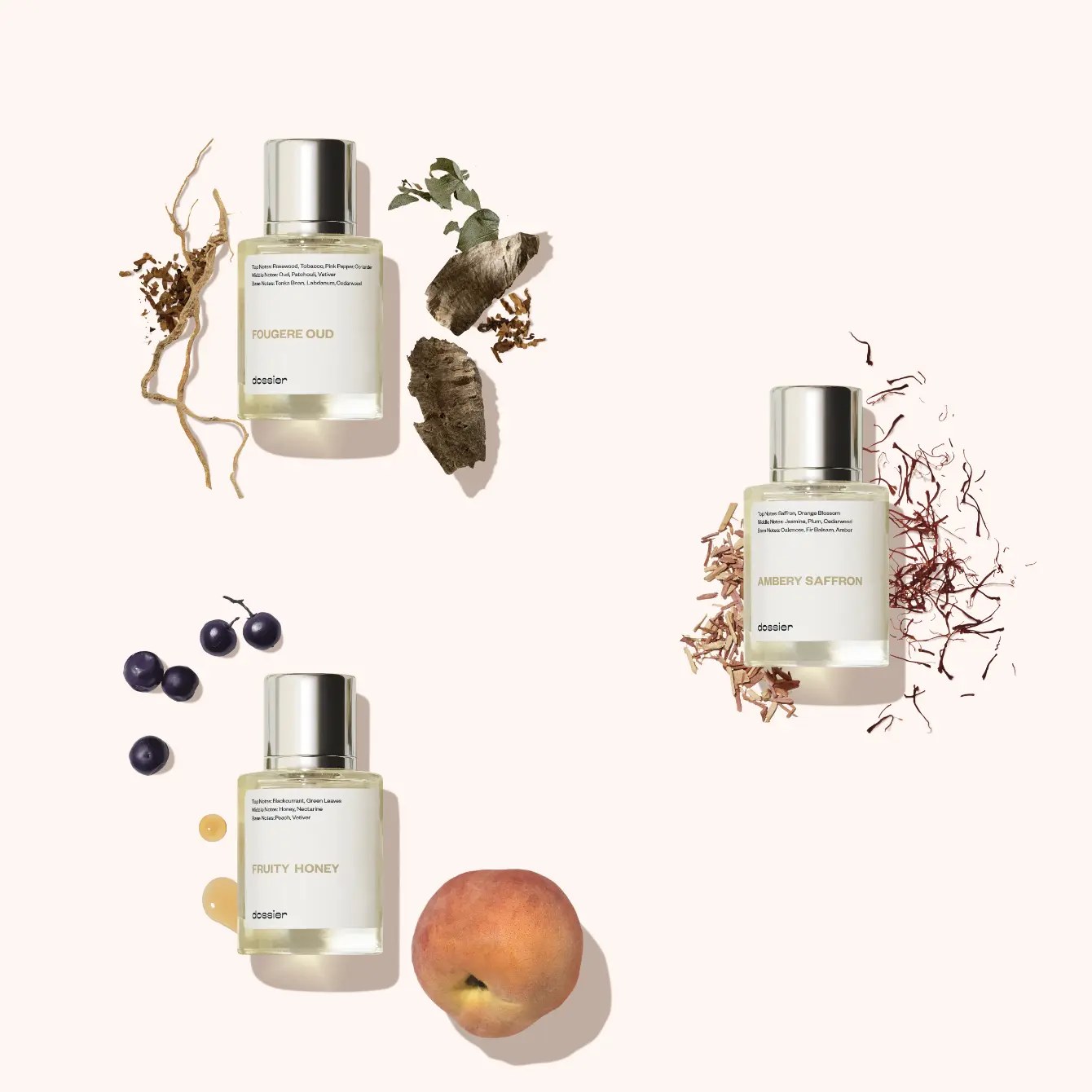 Honey Oud Saffron Bundle