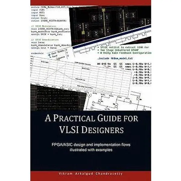 USED Book - A Practical Guide for Vlsi Designers: Fpga/Asic Design and Implementation Flows Illustrated With Examples by Vikram Arkalgud Chandrasetty (Paperback) - english