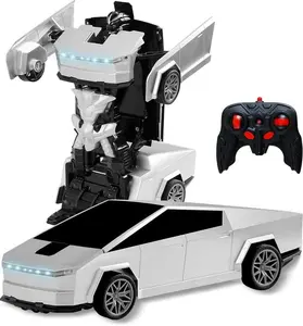 main  ana  nak，2.4Ghz Remote Control 1:18 Scale Robot Deformation 360° Rotation Rechargeable Batteries Included High-Quality ABS Plastic Gift Set,Blackfriday,