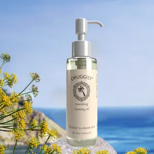 Coconut Cleansing Oil, Pore Purifying Face Cleanser with Coconut Oil, Hydrating Makeup Remover for All Skin Types