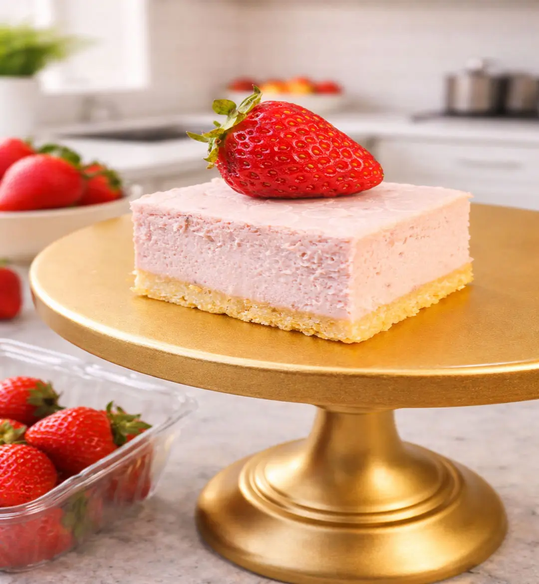 Low-Carb High-Protein Cheesecake Bars