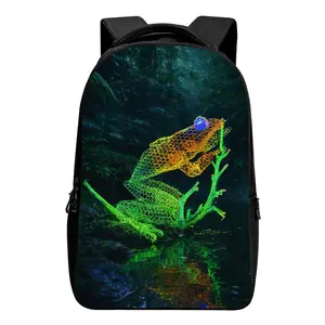 Feeling Froggy - Original Art by Craig Davoll - D37 Laptop Backpack