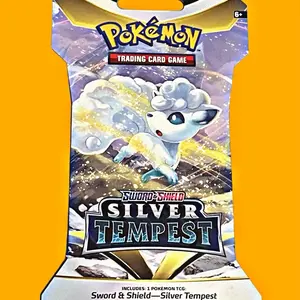Silver Tempest Sealed Booster Pack - Collectible Trading Cards