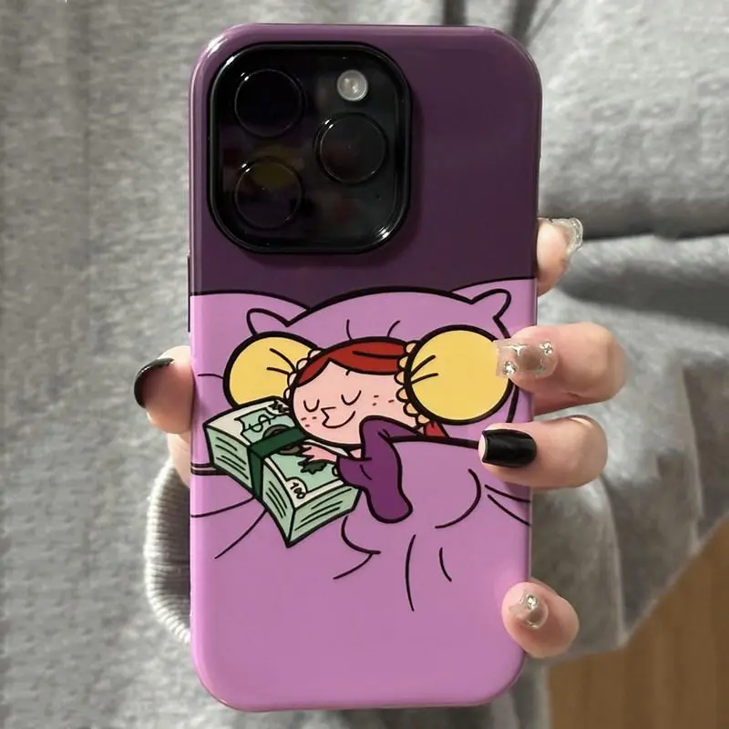 Multi-Model Sublimated Print Phone Case for Various iPhones (17 Air,16 Pro Max,15 Plus,14 Pro,13/12/11,X,XR,XS Max) & Samsung Galaxy (S25 Ultra,S24 Plus,S23 FE,S22/S21) - Steady Wealth, Chunky Lifeproof, Anti-Yellowing, Trendy Aesthetic