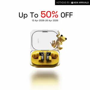 【2026 New】 Nothing Ear (a) Wireless Earbuds with ChatGPT Integration, 45dB Hybrid Noise Cancelling Earbuds, Hi-Res Audio, Advanced Equaliser, Dual Connect, 6 Mics,42.5H Playtime Ear buds Wireless Bluetooth Black