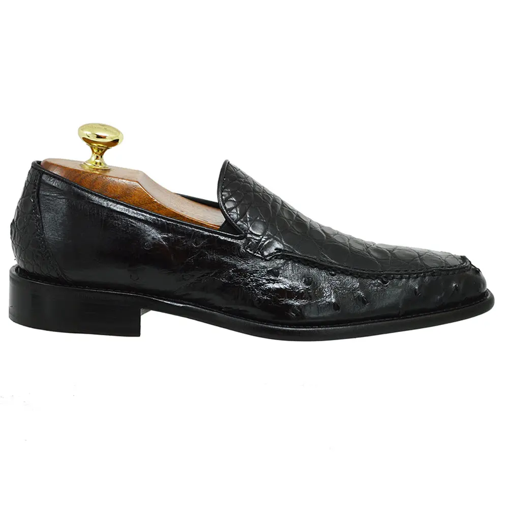 Toscana 4610 Crocodile & Ostrich Loafer - Extra 30% Off At Checkout