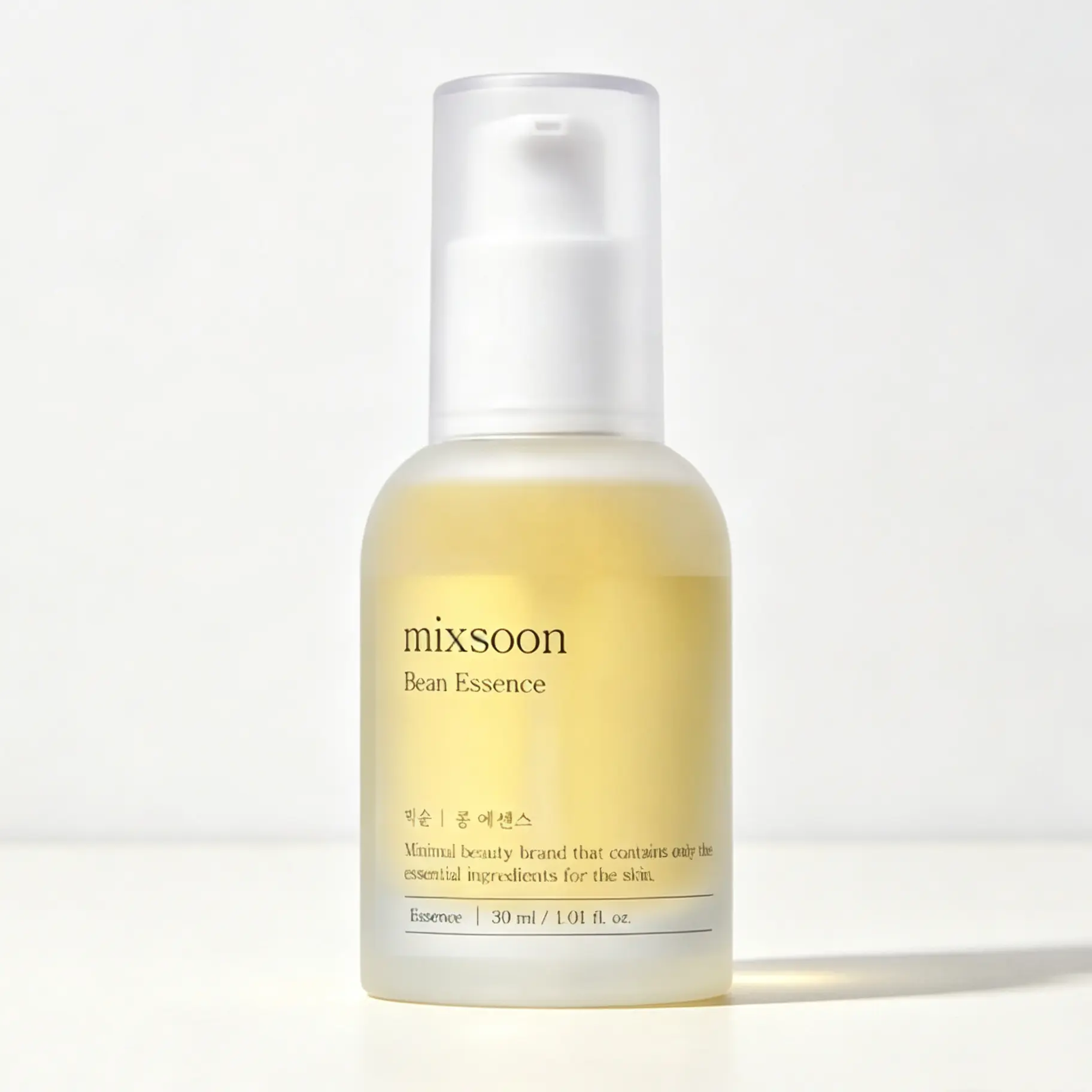 [MIXSOON] Vegansnail Bean Essence 30ml, Korean Exfoliating Facial Essence, Hydrating, Non-Sticky, Quick-Absorbing, Glass Skin Glow Skincare Serum