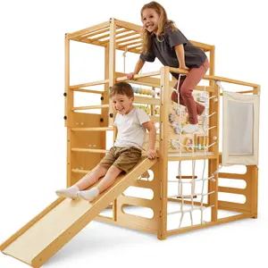 Alpine Adventure Indoor Play Gym – Climber, Slide & Kids Activity Set