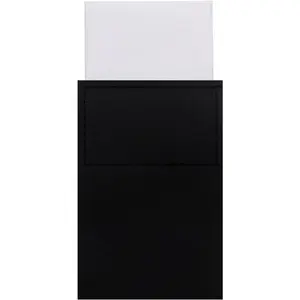 Pocket Squares for Men Prefolded, Mens Handkerchiefs  Card, White Black Pocket Square for Suit Jacket Tuxedo